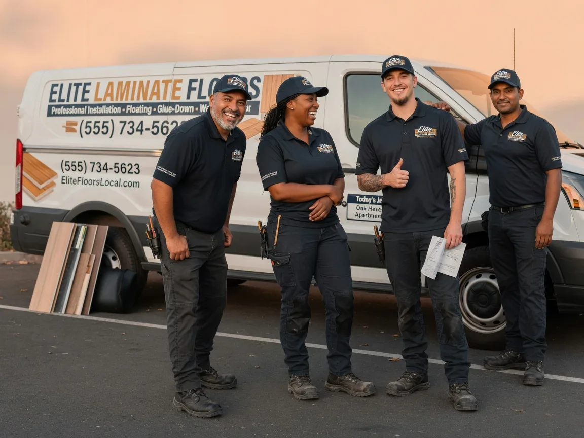 Laminate flooring installation company in Rowley, IA